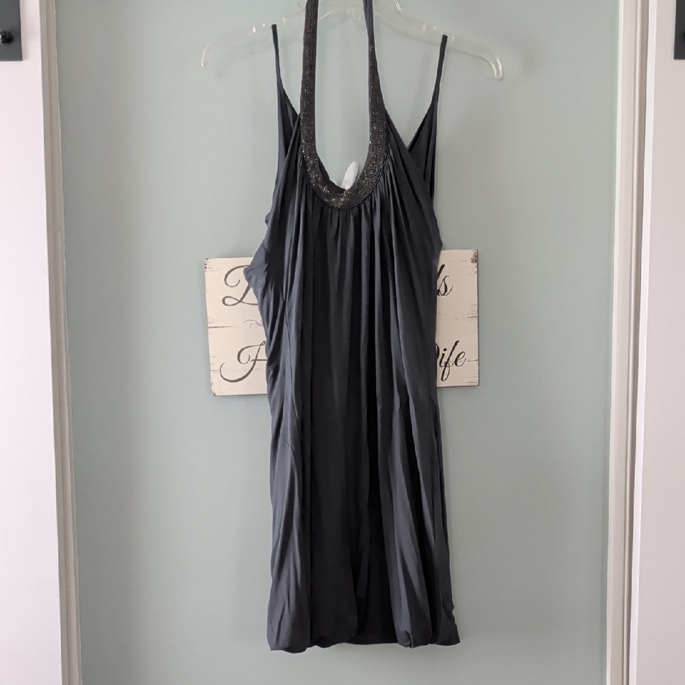 Elegant Gray Women's Chemise